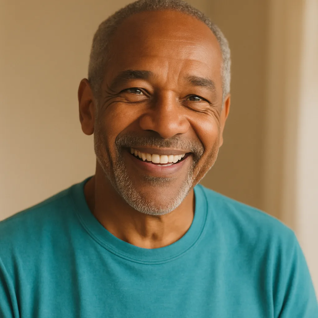 Smiling man in his 60s — member of The Bristol Dating Site